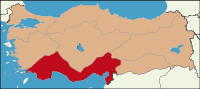 Location Mediterranean Region